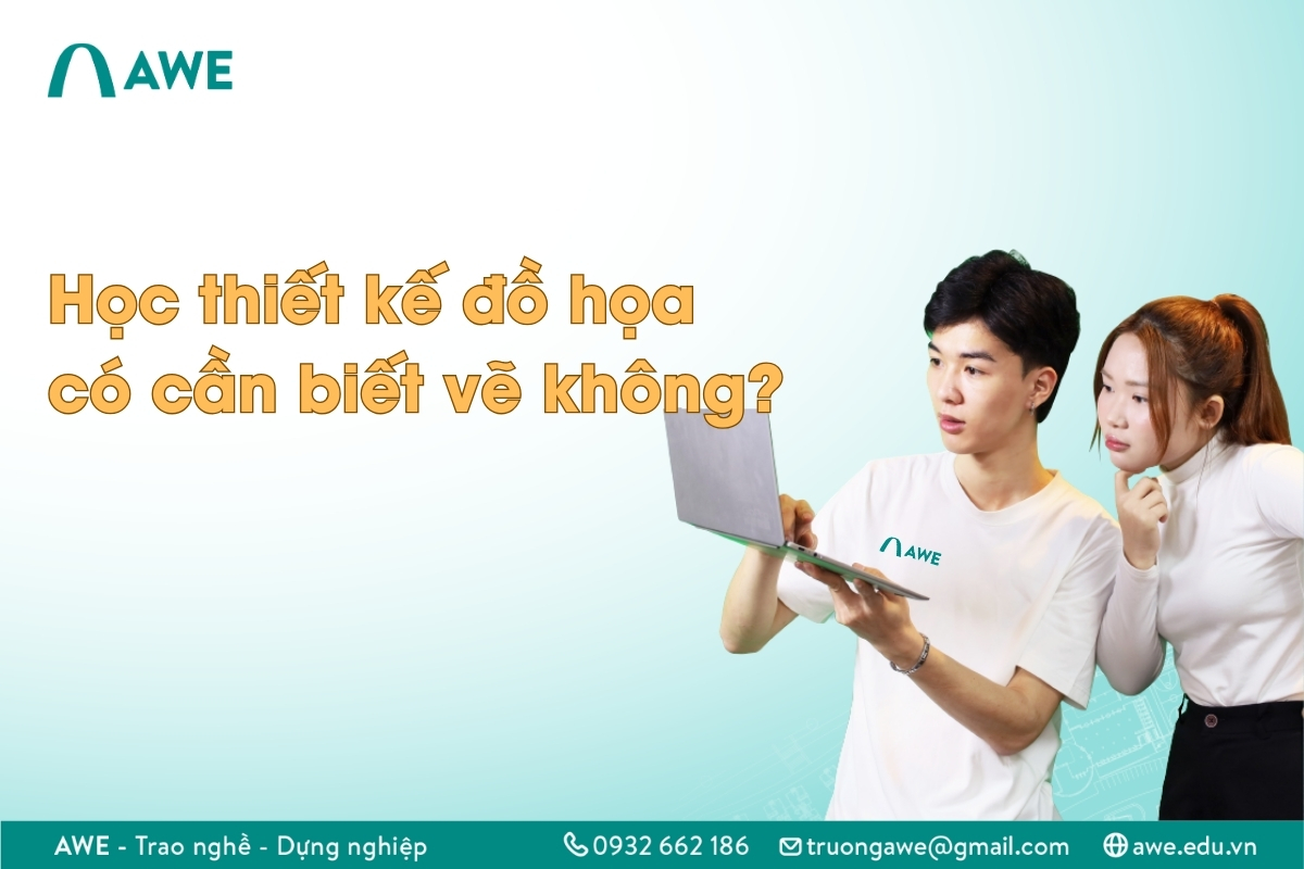 Học thiết kế đồ họa có cần biết vẽ không