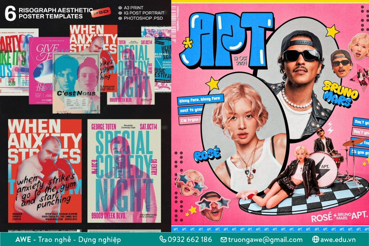 10+ xu hướng thiết kế đồ họa hiện đại HOT nhất 2025