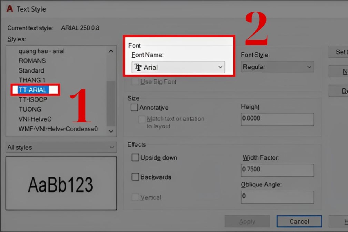 Cách sửa lỗi font chữ trong CAD đơn giản, chắc chắn thành công