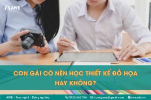 Con gái có nên học thiết kế đồ họa không? Cơ hội và thách thức