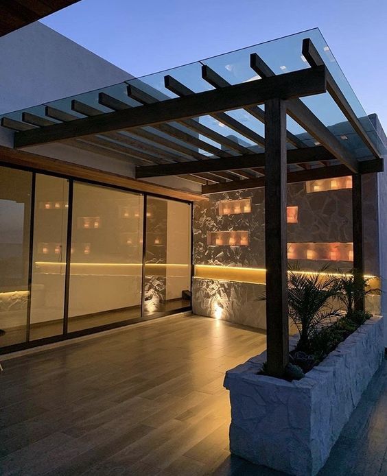 100 mẫu mái che sân thượng hiện đại, đẹp nhất 2025