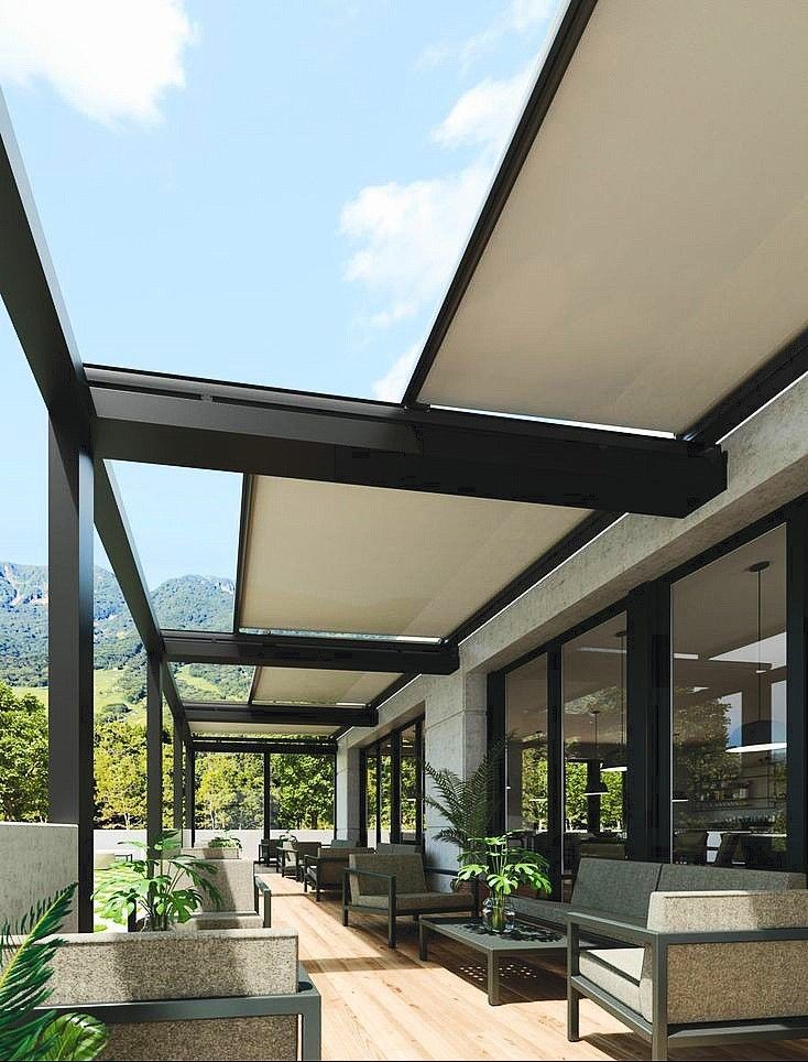 100 mẫu mái che sân thượng hiện đại, đẹp nhất 2025