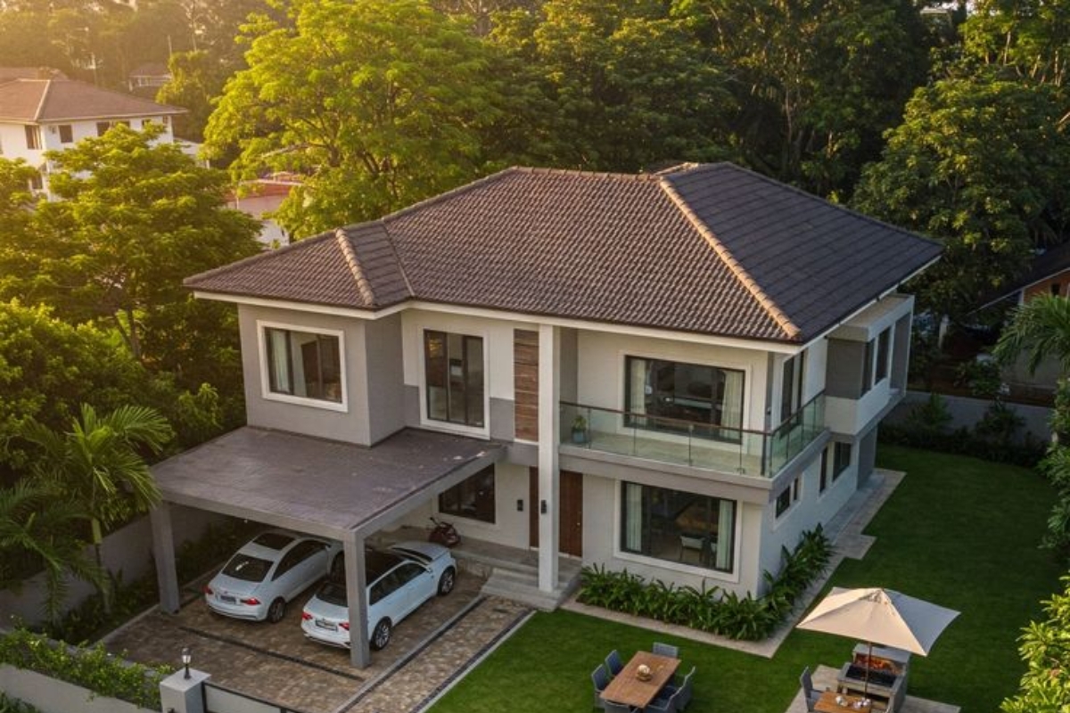 100 mẫu mái che sân thượng hiện đại, đẹp nhất 2025