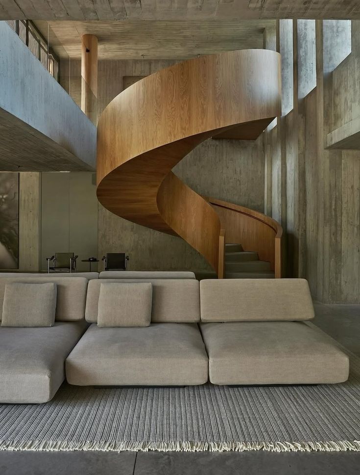 Mẫu cầu thang xoắn ốc đẹp