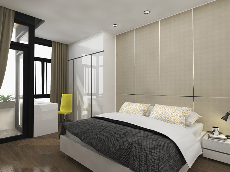 Mẫu thiết kế nhà phố 5x12m