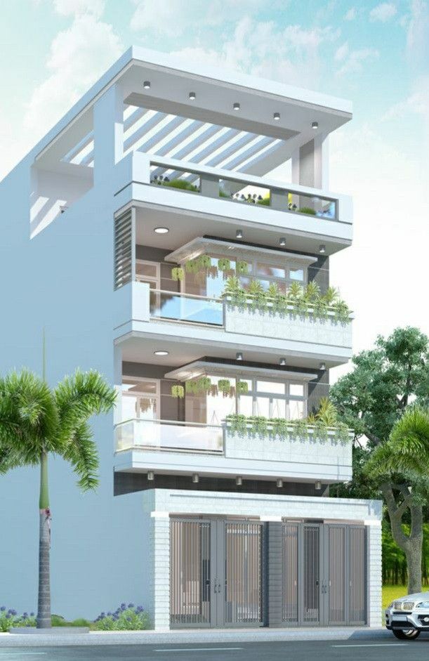 Mẫu thiết kế nhà 5x12m đẹp