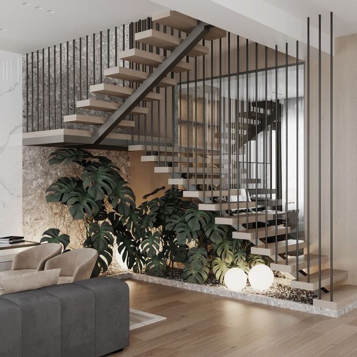 1000 mẫu vách ngăn cầu thang đẹp hiện đại cho nhà ở 2025