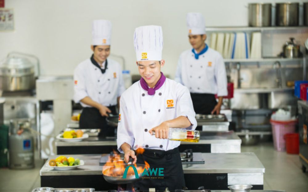 Nấu ăn, làm bánh, pha chế